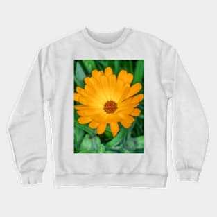 Yellow Flower Crewneck Sweatshirt